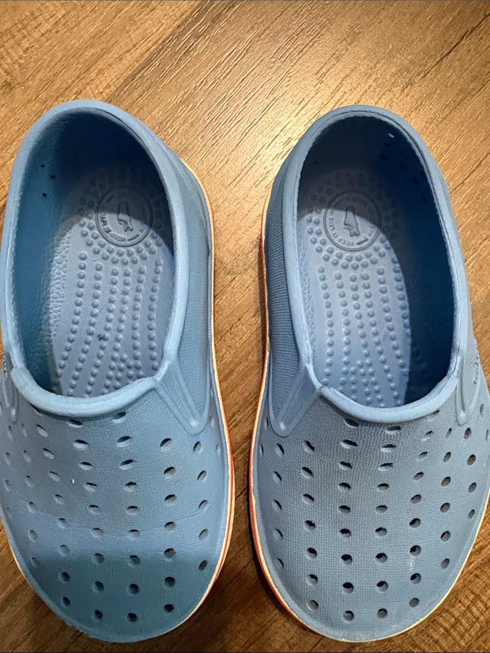 3 Toddler Size 7 Shoes - Adidas Bubble Comfy, Crocs, Native - Picture 10 of 12